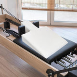 Maxbell Pilates Reformer Wedge Block Large Upholstered Wedge for Exercise Stretching