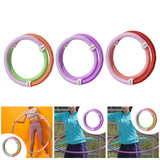 Maxbell Fitness Hoop Portable Outdoor Sports Folding Equipment for Adults Travel Gym green orange violet