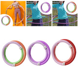 Maxbell Fitness Hoop Portable Outdoor Sports Folding Equipment for Adults Travel Gym green orange violet