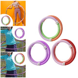 Maxbell Fitness Hoop Portable Outdoor Sports Folding Equipment for Adults Travel Gym green orange violet