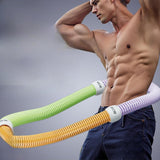 Maxbell Fitness Hoop Portable Outdoor Sports Folding Equipment for Adults Travel Gym green orange violet