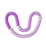 Maxbell Fitness Hoop Portable Outdoor Sports Folding Equipment for Adults Travel Gym violet pink