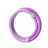 Maxbell Fitness Hoop Portable Outdoor Sports Folding Equipment for Adults Travel Gym violet pink