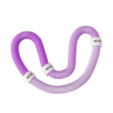 Maxbell Fitness Hoop Portable Outdoor Sports Folding Equipment for Adults Travel Gym violet pink