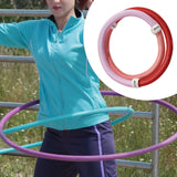 Maxbell Fitness Hoop Portable Outdoor Sports Folding Equipment for Adults Travel Gym pink