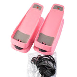 Maxbell Fitness Stepper Household Nonslip Exercise Stepper for Gym Full Body Outdoor Pink