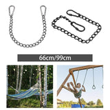 Maxbell Heavy Duty Chain Thick Stainless Steel Chain for Porch Tree Swing Boxing Bag 660mm silvery