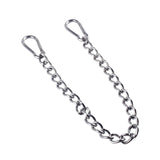 Maxbell Heavy Duty Chain Thick Stainless Steel Chain for Porch Tree Swing Boxing Bag 990mm silvery