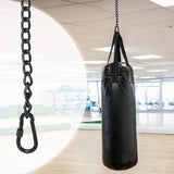 Maxbell Heavy Duty Chain Thick Stainless Steel Chain for Porch Tree Swing Boxing Bag 660mm black