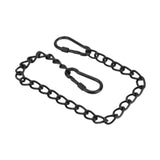 Maxbell Heavy Duty Chain Thick Stainless Steel Chain for Porch Tree Swing Boxing Bag 990mm black