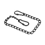Maxbell Heavy Duty Chain Thick Stainless Steel Chain for Porch Tree Swing Boxing Bag 990mm black