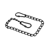Maxbell Heavy Duty Chain Thick Stainless Steel Chain for Porch Tree Swing Boxing Bag 990mm black