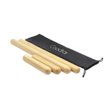 Maxbell 4Pcs Bamboo Full Body Massage Stick Versatile Lightweight Traditional Manual