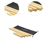 Maxbell 4Pcs Bamboo Full Body Massage Stick Versatile Lightweight Traditional Manual
