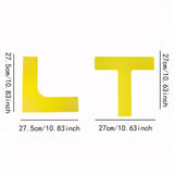 Maxbell Pickleball Court Marker Kit for Indoor/Outdoor Training Basketball