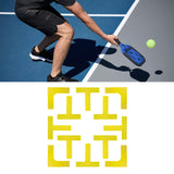 Maxbell Pickleball Court Marker Kit for Indoor/Outdoor Training Basketball