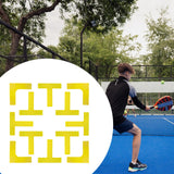 Maxbell Pickleball Court Marker Kit for Indoor/Outdoor Training Basketball