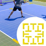 Maxbell Pickleball Court Marker Kit for Indoor/Outdoor Training Basketball