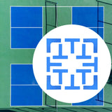 Maxbell Pickleball Court Marker Kit for Indoor/Outdoor Training Basketball