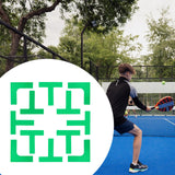 Maxbell Pickleball Court Marker Kit for Indoor/Outdoor Training Basketball