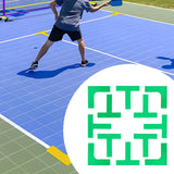 Maxbell Pickleball Court Marker Kit for Indoor/Outdoor Training Basketball