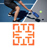 Maxbell Pickleball Court Marker Kit for Indoor/Outdoor Training Basketball