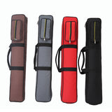 Maxbell Pool Cue Case Portable Handle with Adjustable Shoulder Strap 2 Cues Capacity Coffee