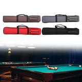 Maxbell Pool Cue Case Portable Handle with Adjustable Shoulder Strap 2 Cues Capacity Coffee