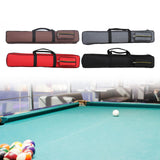 Maxbell Pool Cue Case Portable Handle with Adjustable Shoulder Strap 2 Cues Capacity Coffee