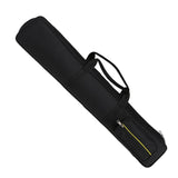 Maxbell Pool Cue Case Portable Handle with Adjustable Shoulder Strap 2 Cues Capacity Black