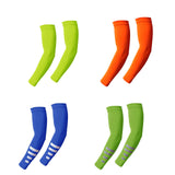 Maxbell Sports Arm Sleeves Summer Compact Protecive Cover for Playing Walking Tennis fluorescent yellow