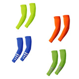 Maxbell Sports Arm Sleeves Summer Compact Protecive Cover for Playing Walking Tennis fluorescent yellow