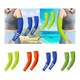 Maxbell Sports Arm Sleeves Summer Compact Protecive Cover for Playing Walking Tennis fluorescent yellow