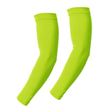 Maxbell Sports Arm Sleeves Summer Compact Protecive Cover for Playing Walking Tennis fluorescent yellow