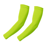 Maxbell Sports Arm Sleeves Summer Compact Protecive Cover for Playing Walking Tennis fluorescent yellow