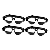 Maxbell 4 Pieces Dribbling Goggles Basketball Sports Glasses for Men Women Teenagers