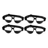 Maxbell 4 Pieces Dribbling Goggles Basketball Sports Glasses for Men Women Teenagers