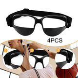 Maxbell 4 Pieces Dribbling Goggles Basketball Sports Glasses for Men Women Teenagers