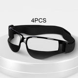 Maxbell 4 Pieces Dribbling Goggles Basketball Sports Glasses for Men Women Teenagers