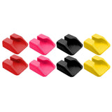 Maxbell 2 Pieces Bike Pedal Adapter Premium Road Cycling Bicycle Flat Step Converter Red