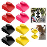 Maxbell 2 Pieces Bike Pedal Adapter Premium Road Cycling Bicycle Flat Step Converter Red