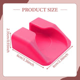 Maxbell 2 Pieces Bike Pedal Adapter Premium Road Cycling Bicycle Flat Step Converter Pink