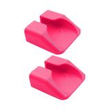 Maxbell 2 Pieces Bike Pedal Adapter Premium Road Cycling Bicycle Flat Step Converter Pink