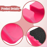 Maxbell 2 Pieces Bike Pedal Adapter Premium Road Cycling Bicycle Flat Step Converter Pink