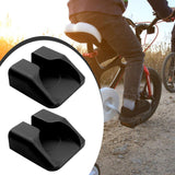 Maxbell 2 Pieces Bike Pedal Adapter Premium Road Cycling Bicycle Flat Step Converter Black