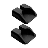 Maxbell 2 Pieces Bike Pedal Adapter Premium Road Cycling Bicycle Flat Step Converter Black
