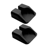 Maxbell 2 Pieces Bike Pedal Adapter Premium Road Cycling Bicycle Flat Step Converter Black