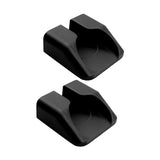 Maxbell 2 Pieces Bike Pedal Adapter Premium Road Cycling Bicycle Flat Step Converter Black