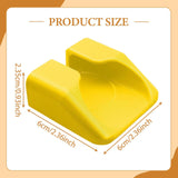 Maxbell 2 Pieces Bike Pedal Adapter Premium Road Cycling Bicycle Flat Step Converter Yellow