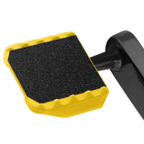 Maxbell 2 Pieces Bike Pedal Adapter Premium Road Cycling Bicycle Flat Step Converter Yellow